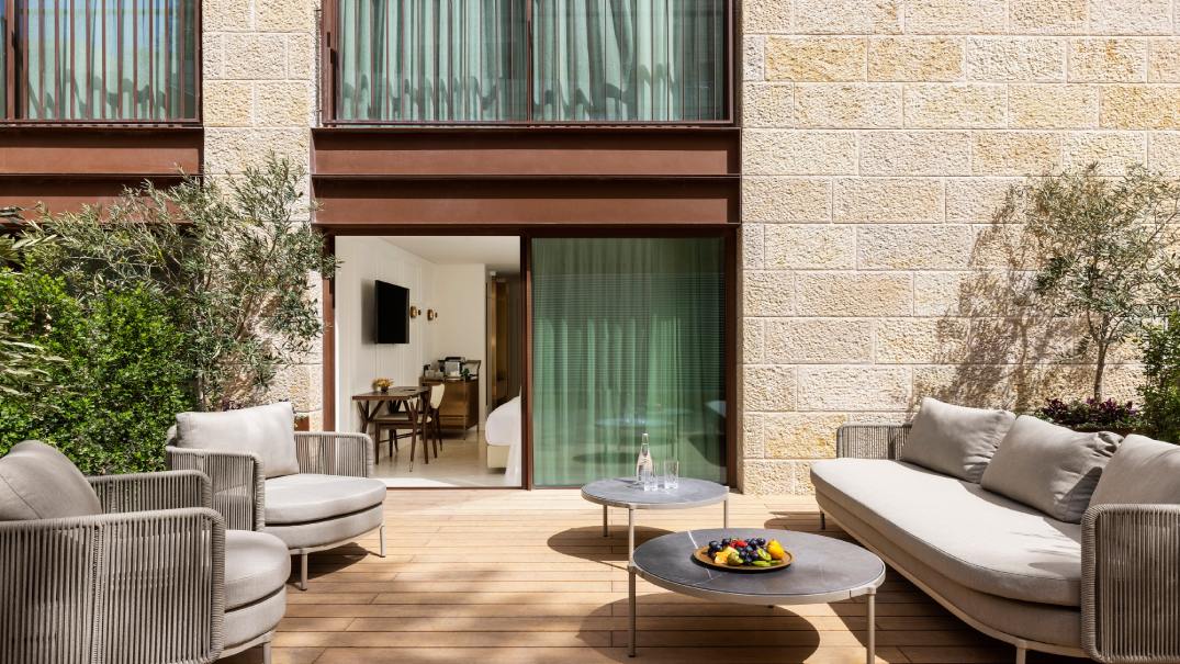 Rooms at the Theatron Jerusalem Hotel & Spa MGallery Collection