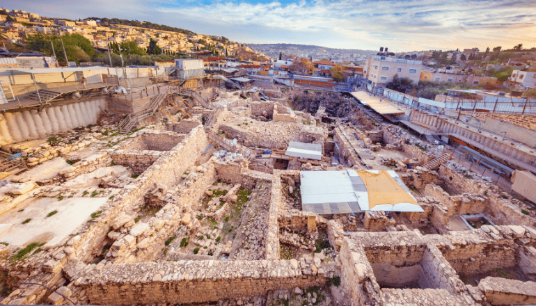 צילום של עיר דוד - אטרקציה עולמית במקום בו נולדה ירושלים!