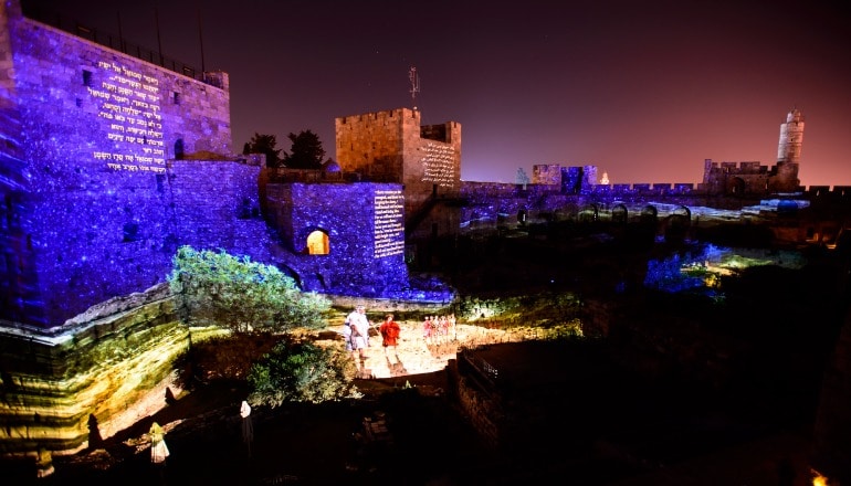photo de L'histoire de Jérusalem en son et lumière