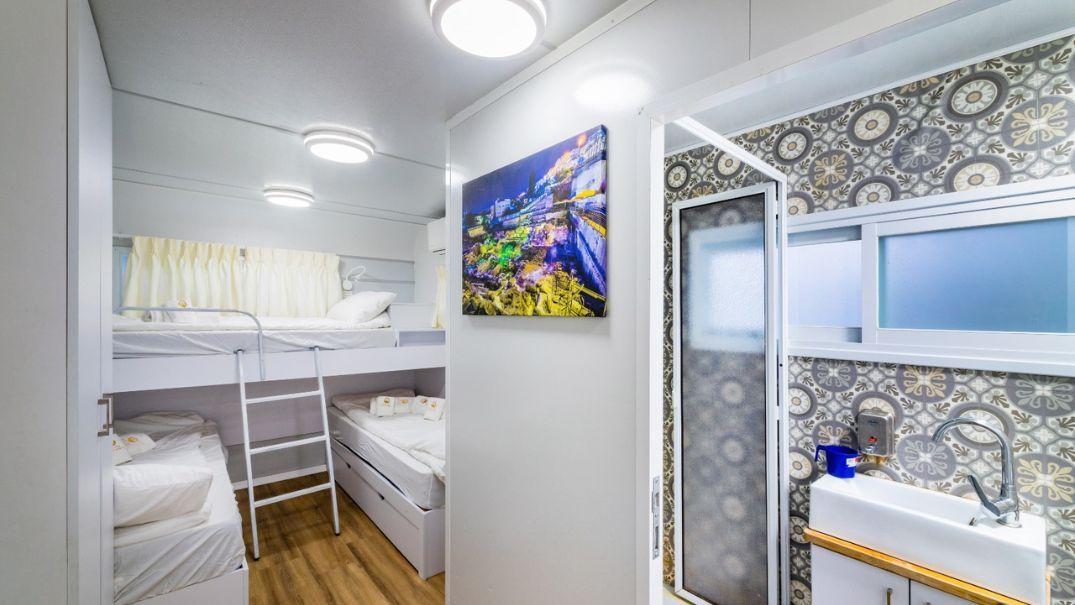 Rooms at the B&B experience in Jerusalem's Peace Forest