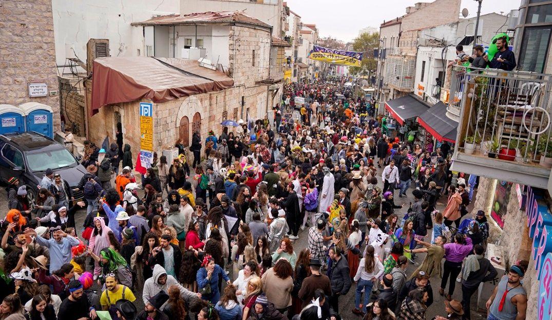 photo of Purim in Jerusalem | Costumes, Parades & Street Celebrations