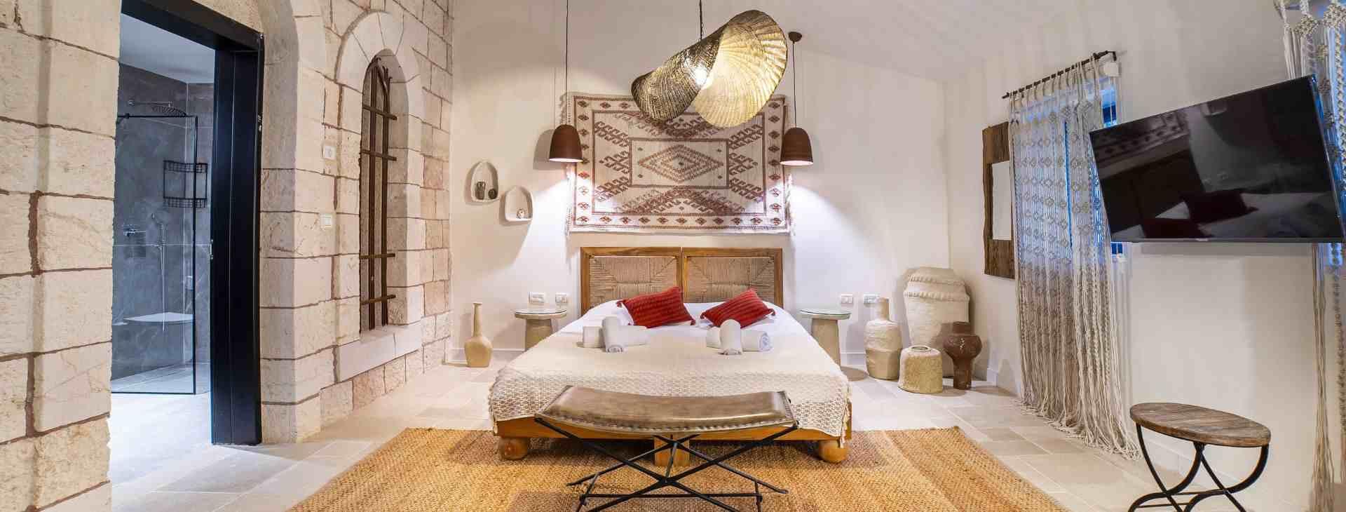 צילום של יחידות אירוח עיר דוד