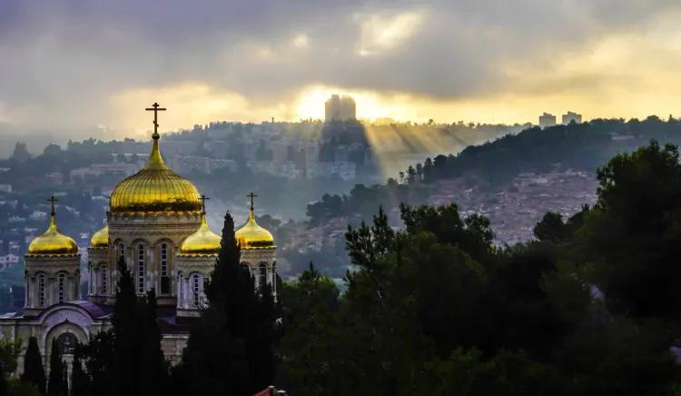 Gorny Monastery at Sunrise