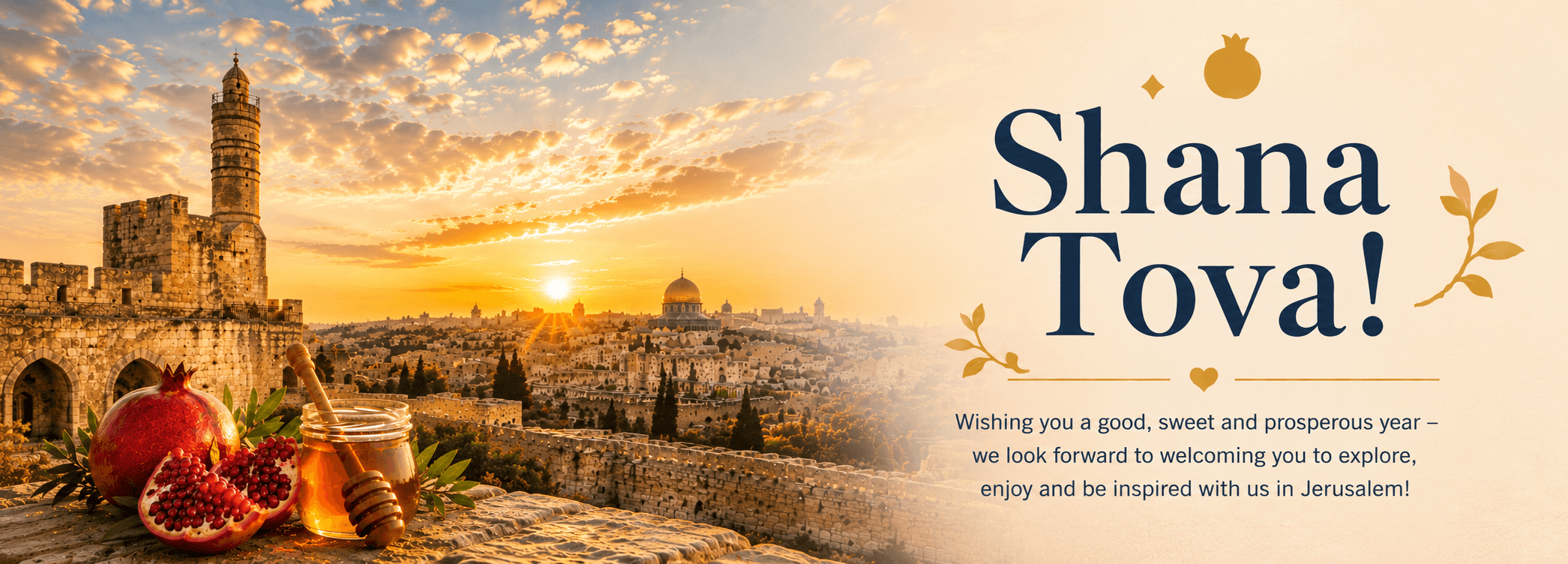 Shana Tova from Jerusalem