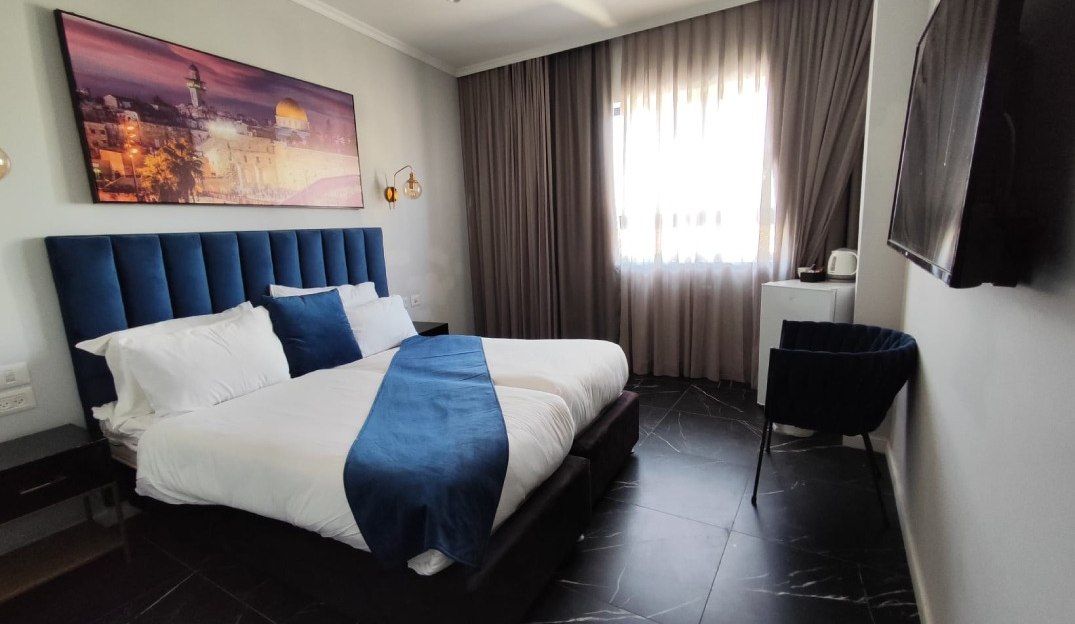 Rooms at the Spirit of Herzl Boutique Hotel