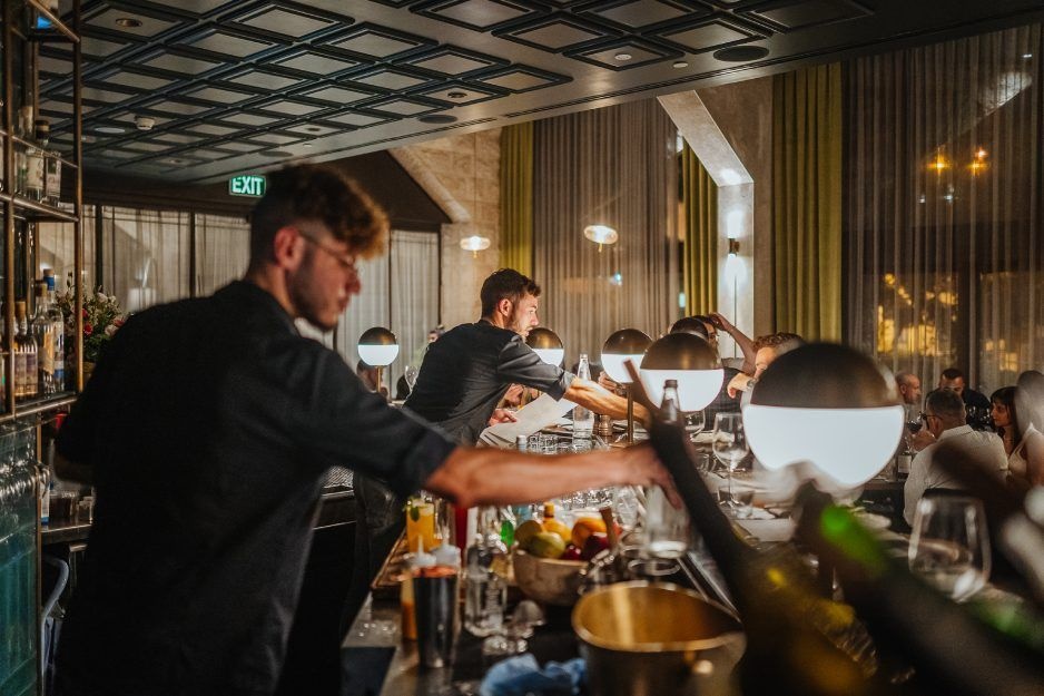 צילום של מסעדת 02 במלון ענבל