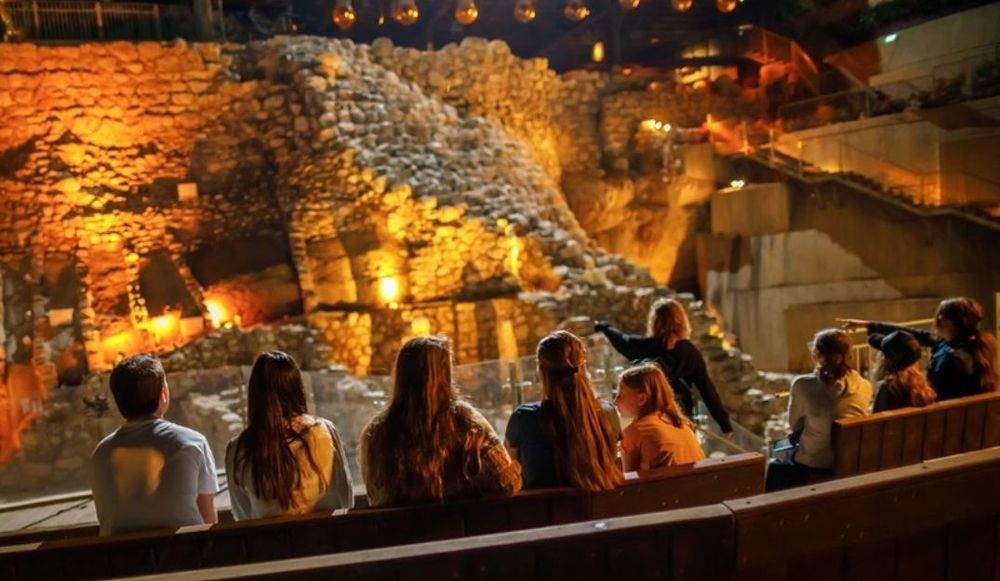 צילום של היסטוריה לילדים בעיר דוד