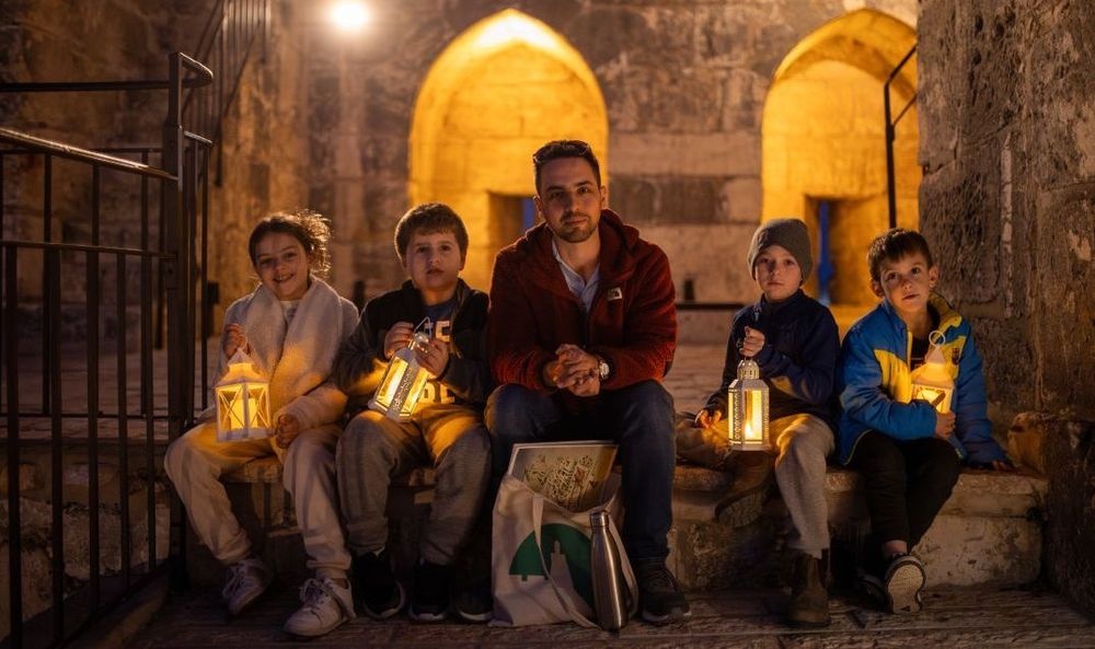 photo of A family-friendly lantern tour in the Tower of David at a discounted price