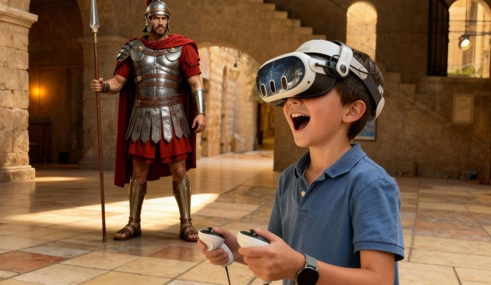 צילום של חווית מציאות מדומה XR בקרדו