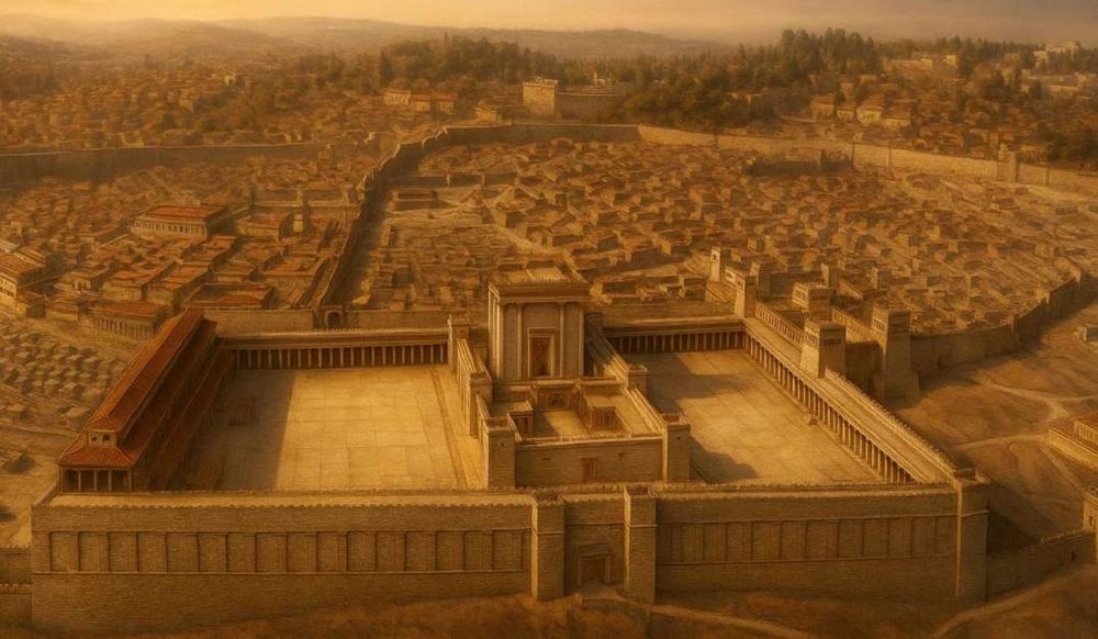 צילום של סיור בעקבות ירושלים בתקופת בית שני