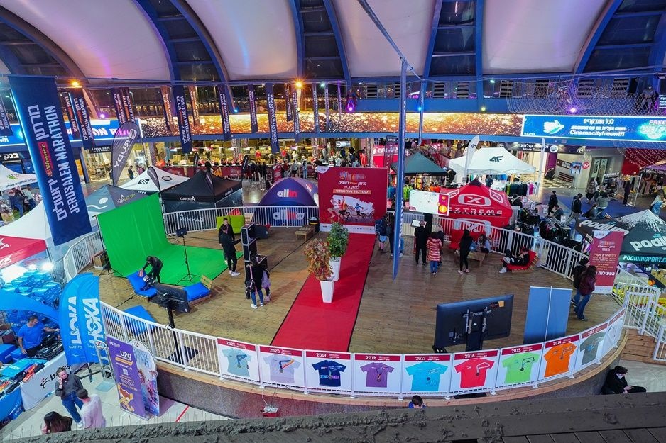 צילום של אקספו מרתון ווינר ירושלים 2025: תערוכת ספורט חווייתית