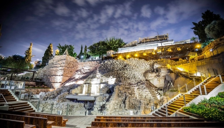 צילום של עיר דוד - אטרקציה עולמית במקום בו נולדה ירושלים!