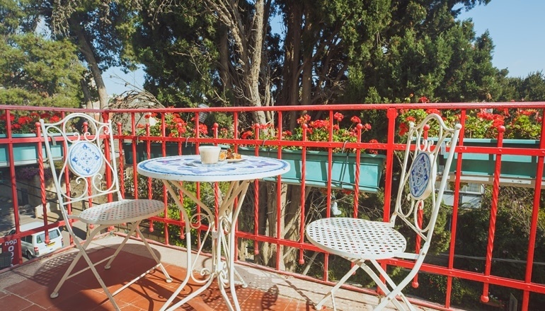 צילום של מלון המושבה