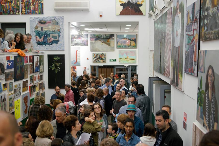 צילום של מנופים 2025 - פסטיבל אמנות עכשווית בירושלים