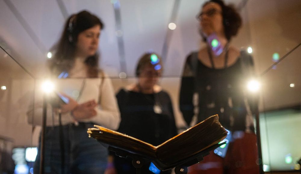 צילום של אירועי חנוכה בספרייה הלאומית