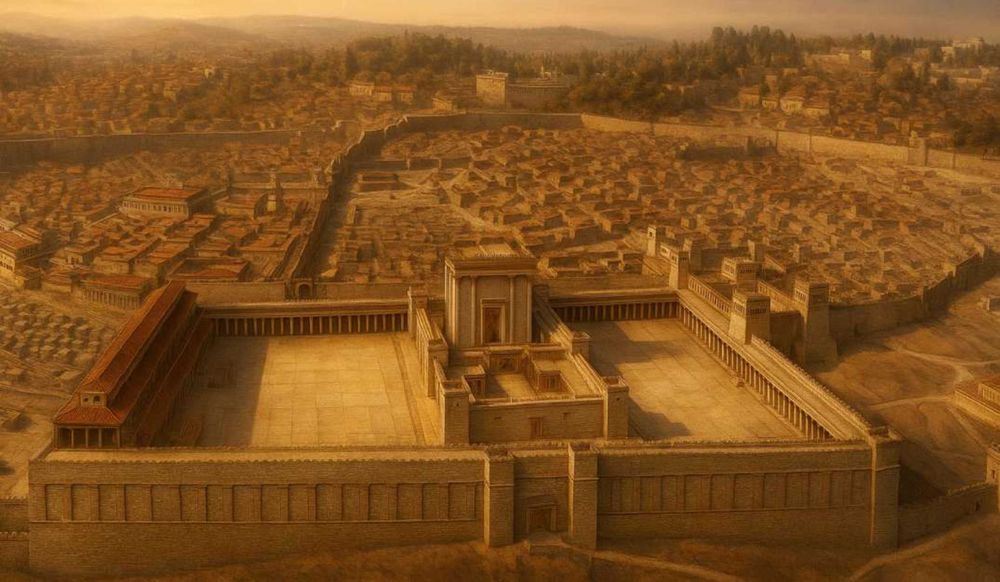 צילום של סיור בעקבות ירושלים בתקופת בית שני