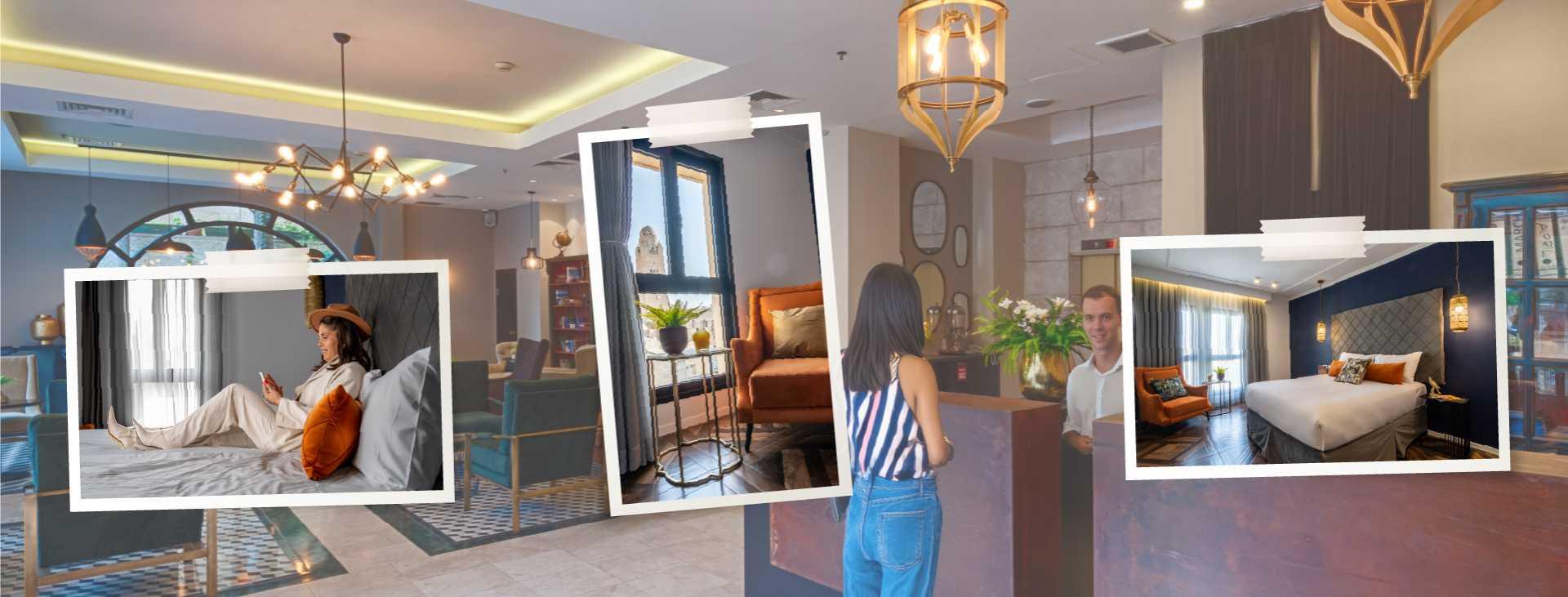 צילום של מלון בוטיק אלדן ירושלים