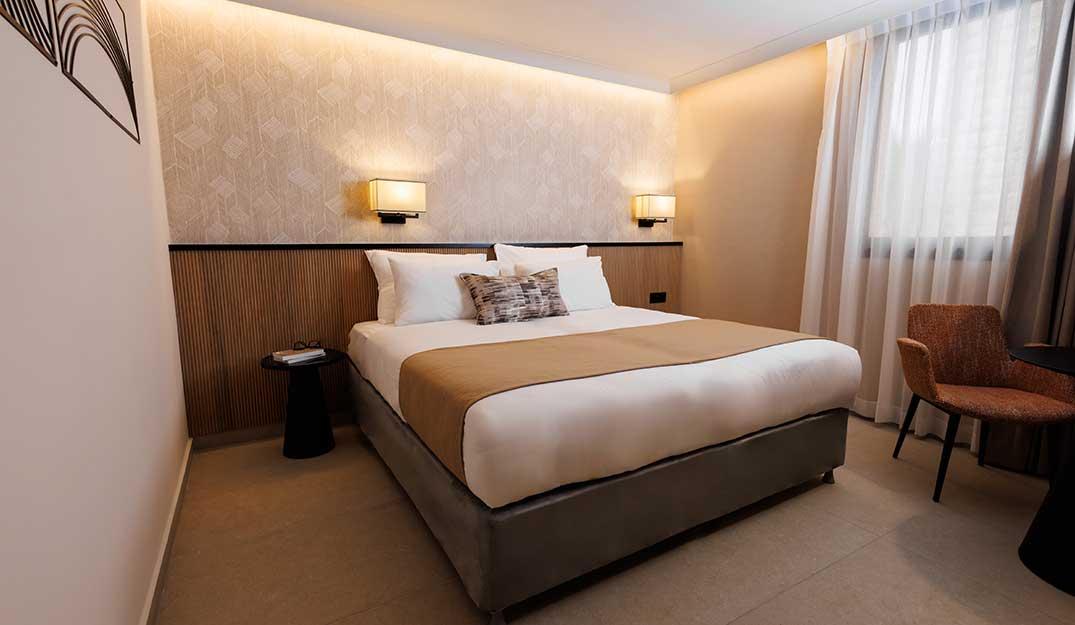 Rooms at the Caesar Premier hotel