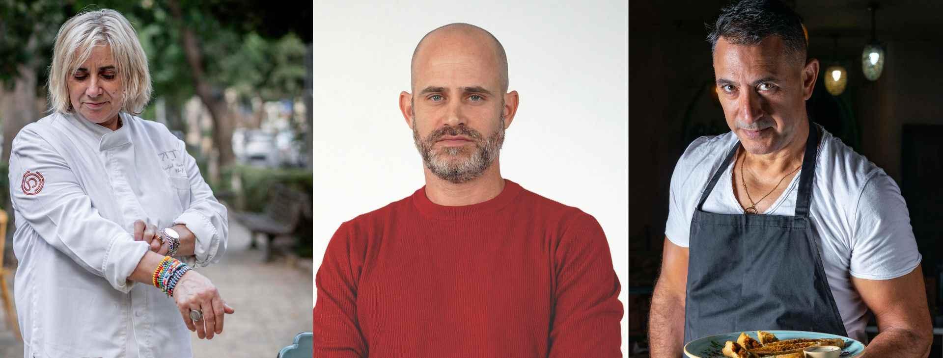 צילום של ממטבח הריאליטי למציאות המסעדה | עמית אהרנסון מארח את השפים אבי לוי ורחל בן אלול