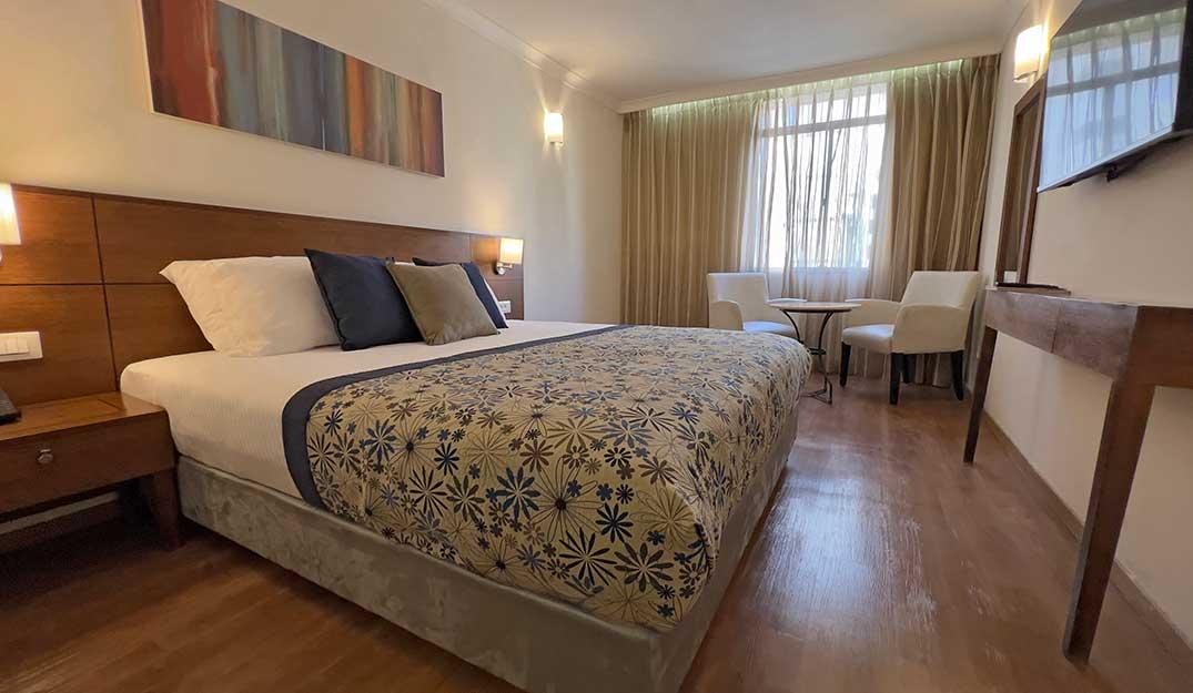 Rooms at the Caesar Premier hotel