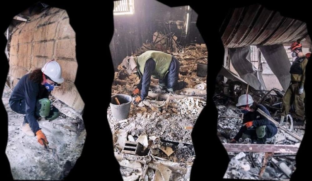 צילום של סיור תקומה מן האפר בקריה הלאומית לארכאולוגיה