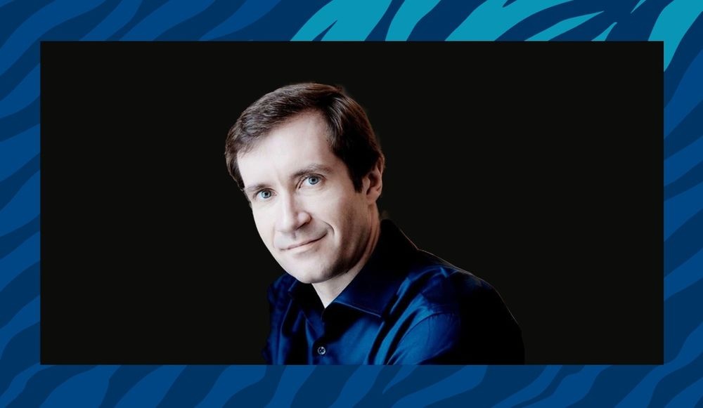 צילום של קוחנובסקי ולוגנסקי עם התזמורת הסימפונית ירושלים