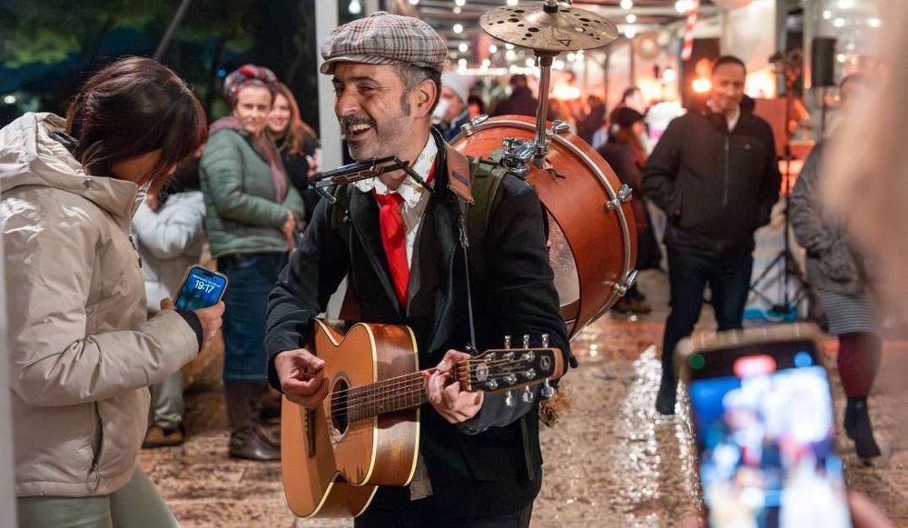 photo of Celebrating Hanukkah in Jerusalem at the SWEET JLM event!