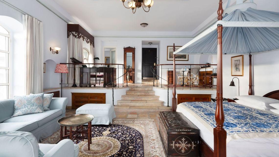 חדרים ב מלון אמריקן קולוני ירושלים