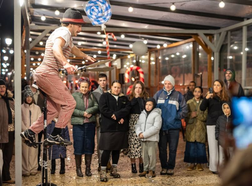 photo of Celebrating Hanukkah in Jerusalem at the SWEET JLM event!