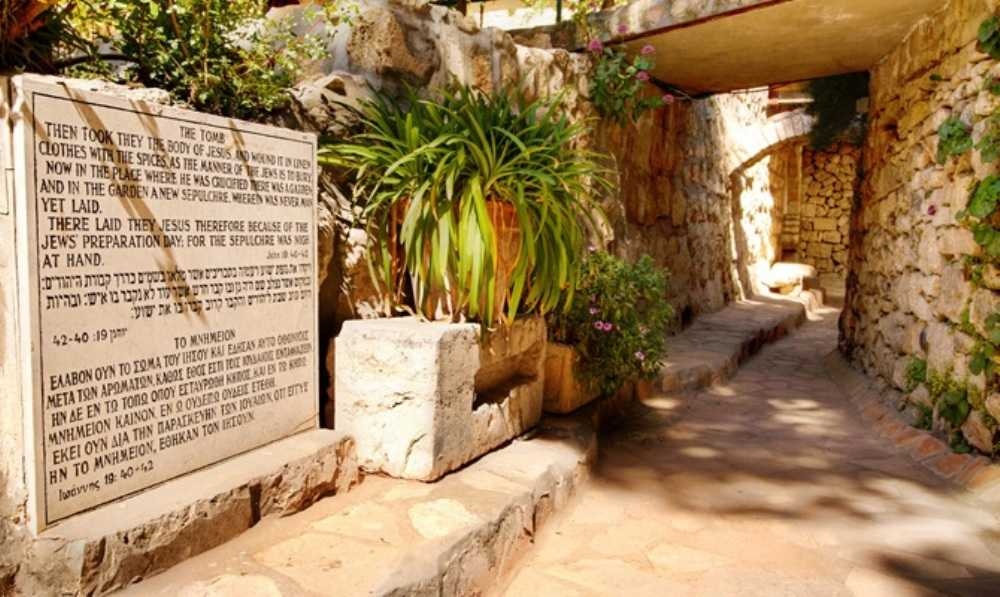 צילום של גן הקבר
