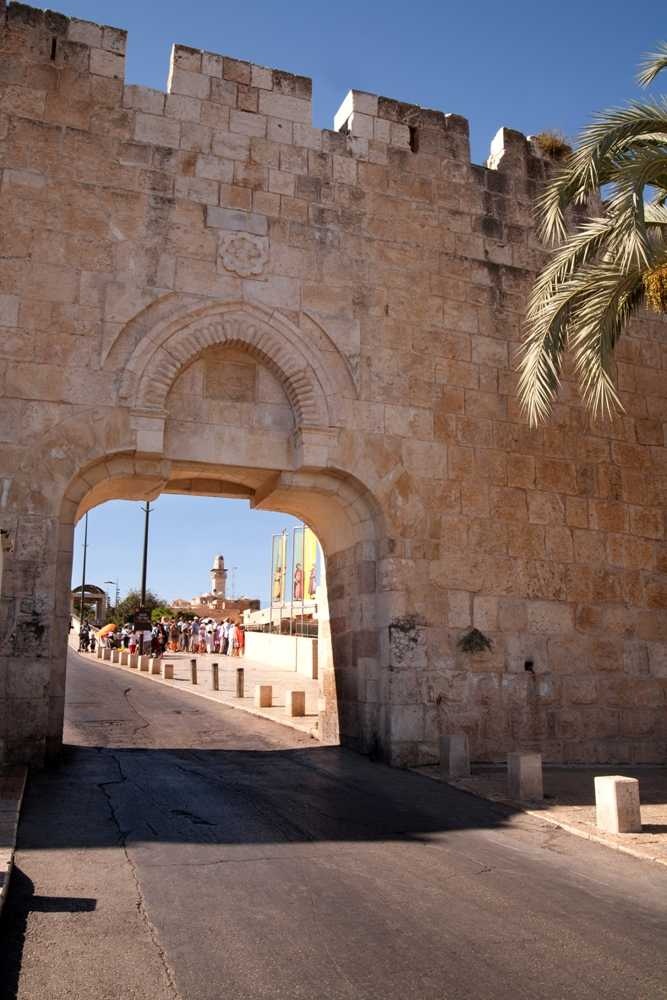 צילום של סיור מכנסיית המשיח אל השער החדש