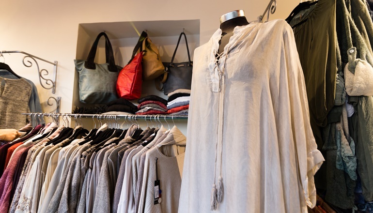 צילום של חנויות הבוטיק הנבחרות של שוק מחנה יהודה