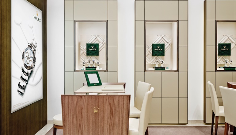 צילום של רולקס בוטיק