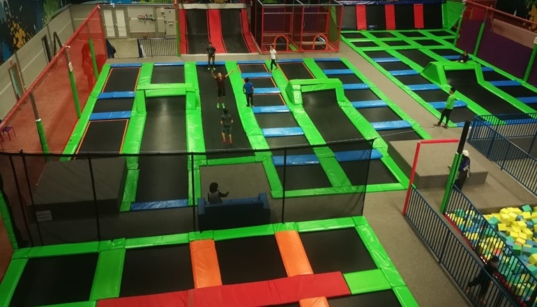Foto von Jump up: Trampolin und Extreme Park