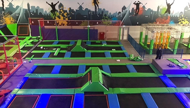 Foto von Jump up: Trampolin und Extreme Park