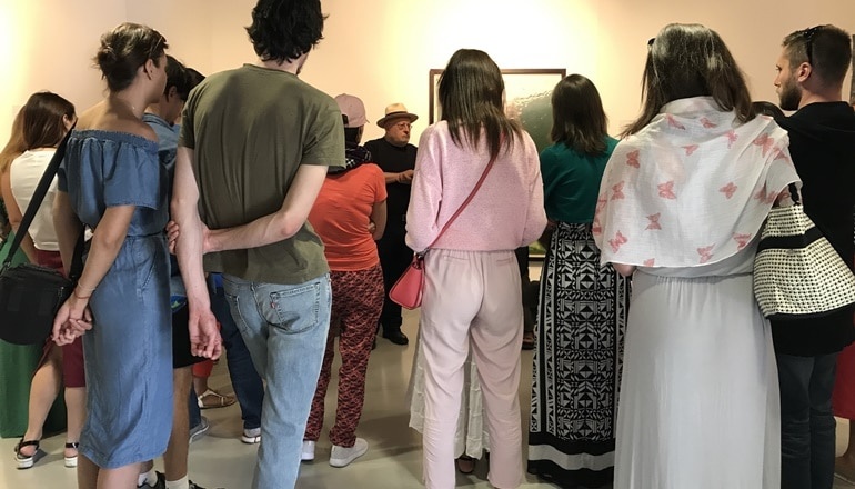 photo of A Tour of contemporary art at the Museum on the Seam