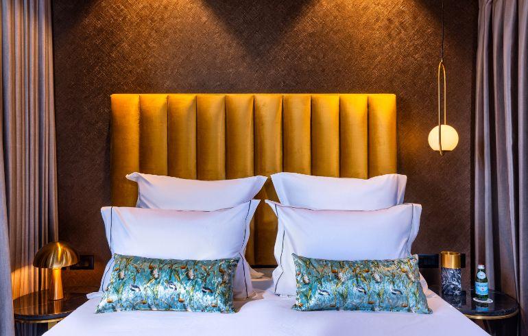 Rooms at the Mahane Yehuda Brown Hotel