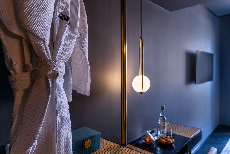 Rooms at the Mahane Yehuda Brown Hotel