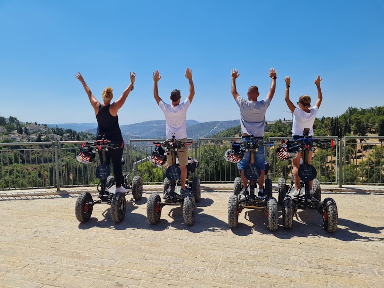 photo of EZ Raider Ein-Karem: a romantic, exciting and thrilling tour