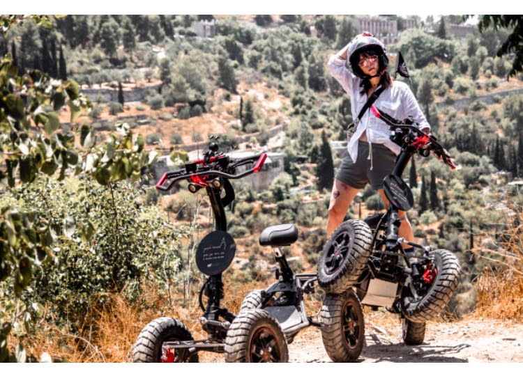 photo of EZ Raider Ein-Karem: a romantic, exciting and thrilling tour