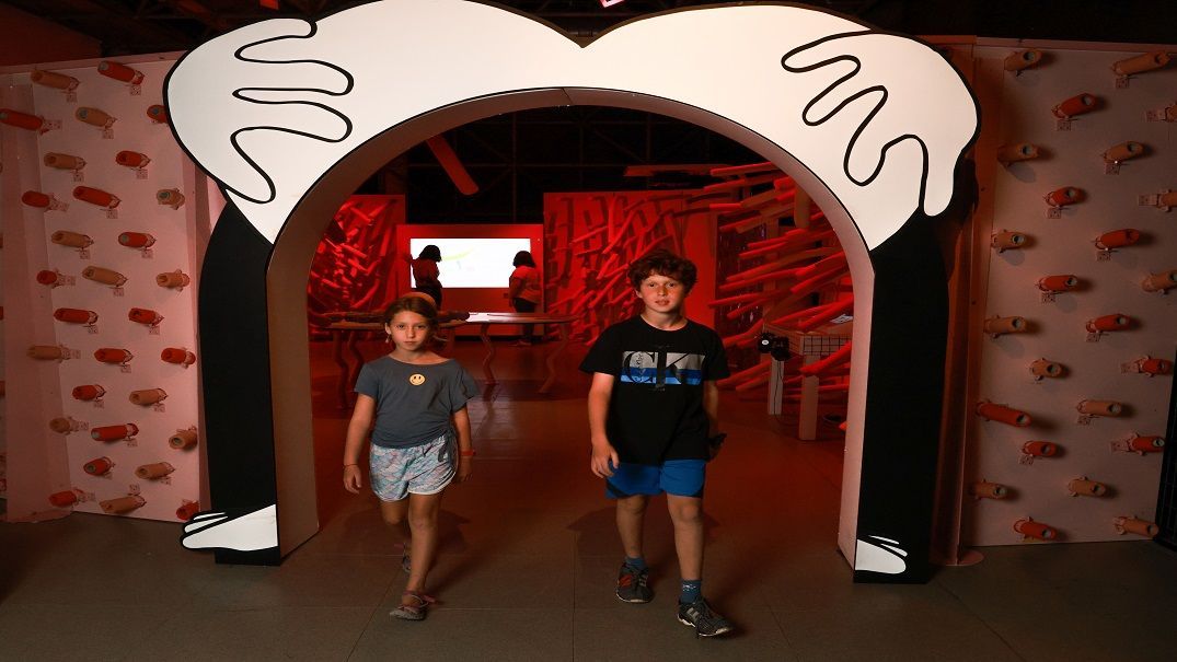 photo of "Gut Feeling" exhibition at Science Museum - activities for the whole family