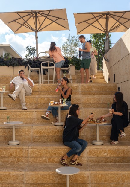 צילום של קפה המגדל