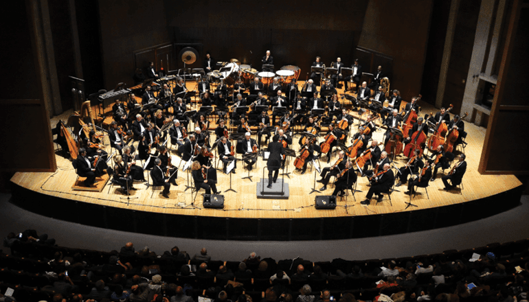 צילום של מופעי החודש של התזמורת הסימפונית ירושלים