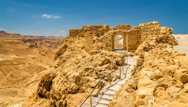 Foto von Masada und Tagesausflug zum Toten Meer