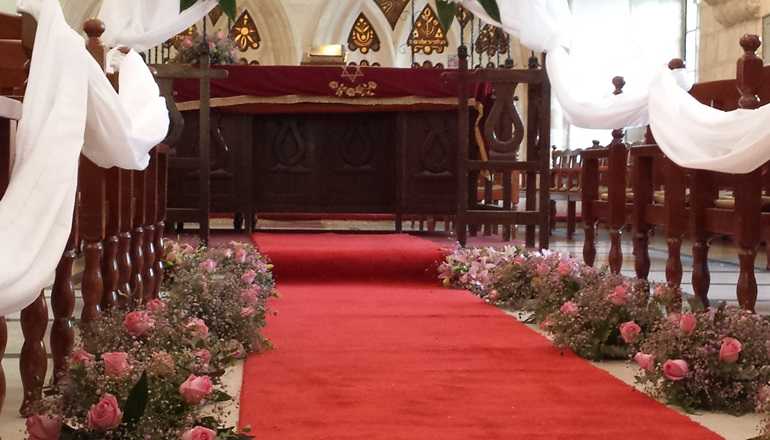 צילום של ארבעת בתי הכנסת הספרדים