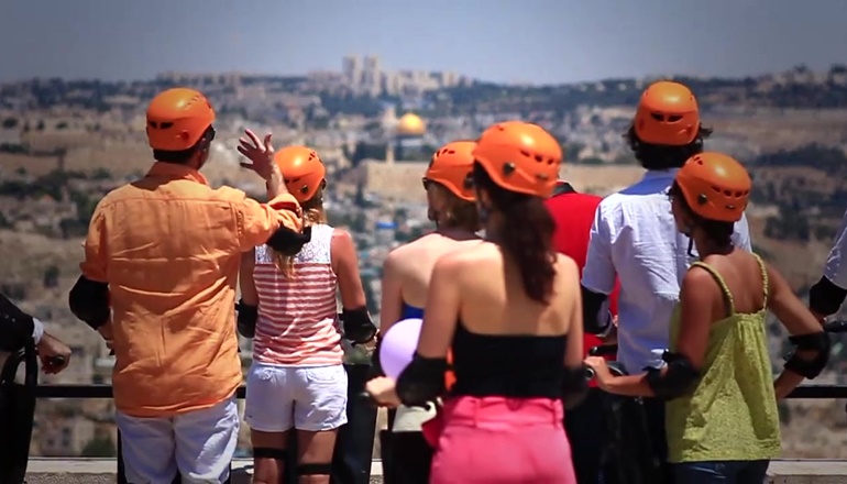 EZ-Rider Tour Around Armon Hanatziv, Panoramic Views & Historic Tales