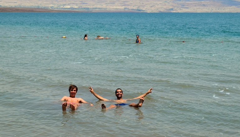 1 Day Self Guided Tour to Masada at Sunrise, Ein Gedi and The Dead Sea