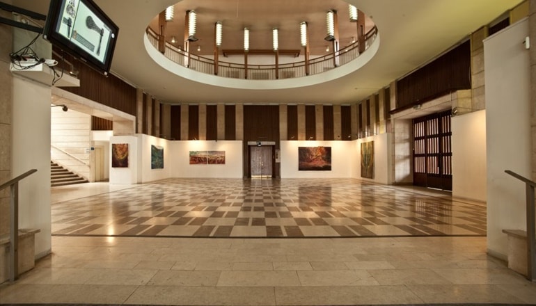 צילום של מוזיאון לאמנות יהודית בהיכל שלמה