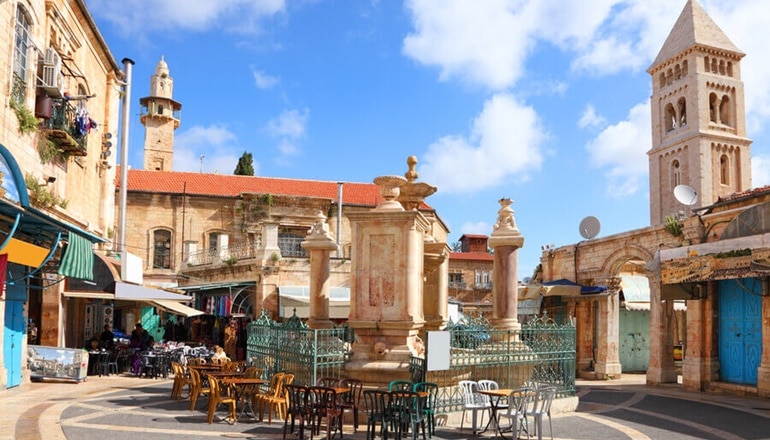 Take a tour around the Christian Quarter of the Old City (Photo courtesy of Bein Harim)