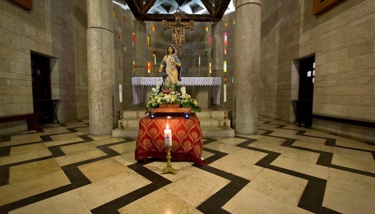 The Church of Annunciation: a showcase of majesty (Courtesy of Bein Harim Tours)